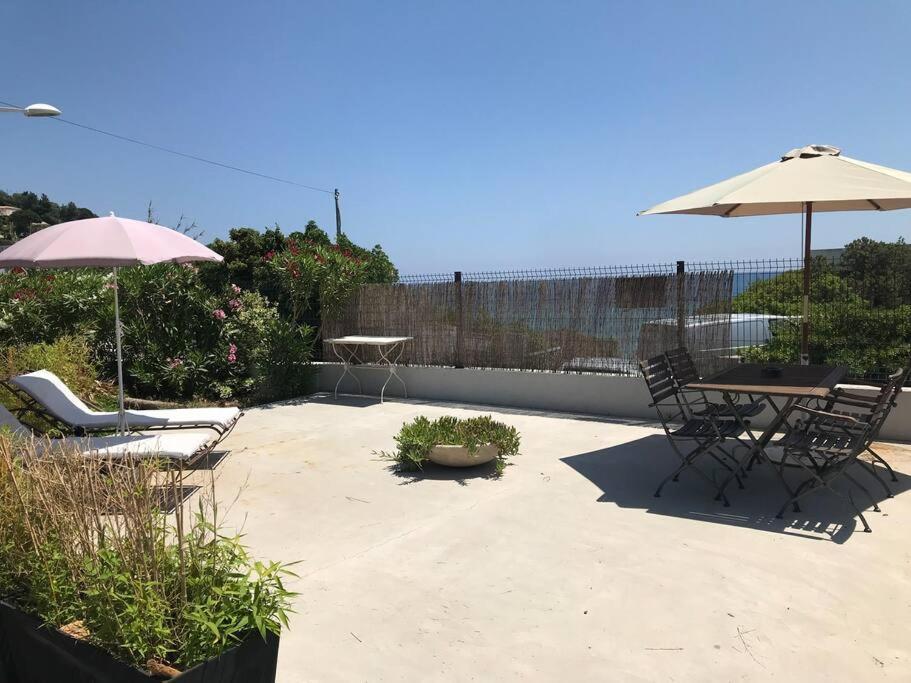 Duplex Vue Mer Plage De Saint-Clair Le Lavandou Zewnętrze zdjęcie